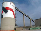 A 30 metre storage silo at Holcim Cement, Roodepoort